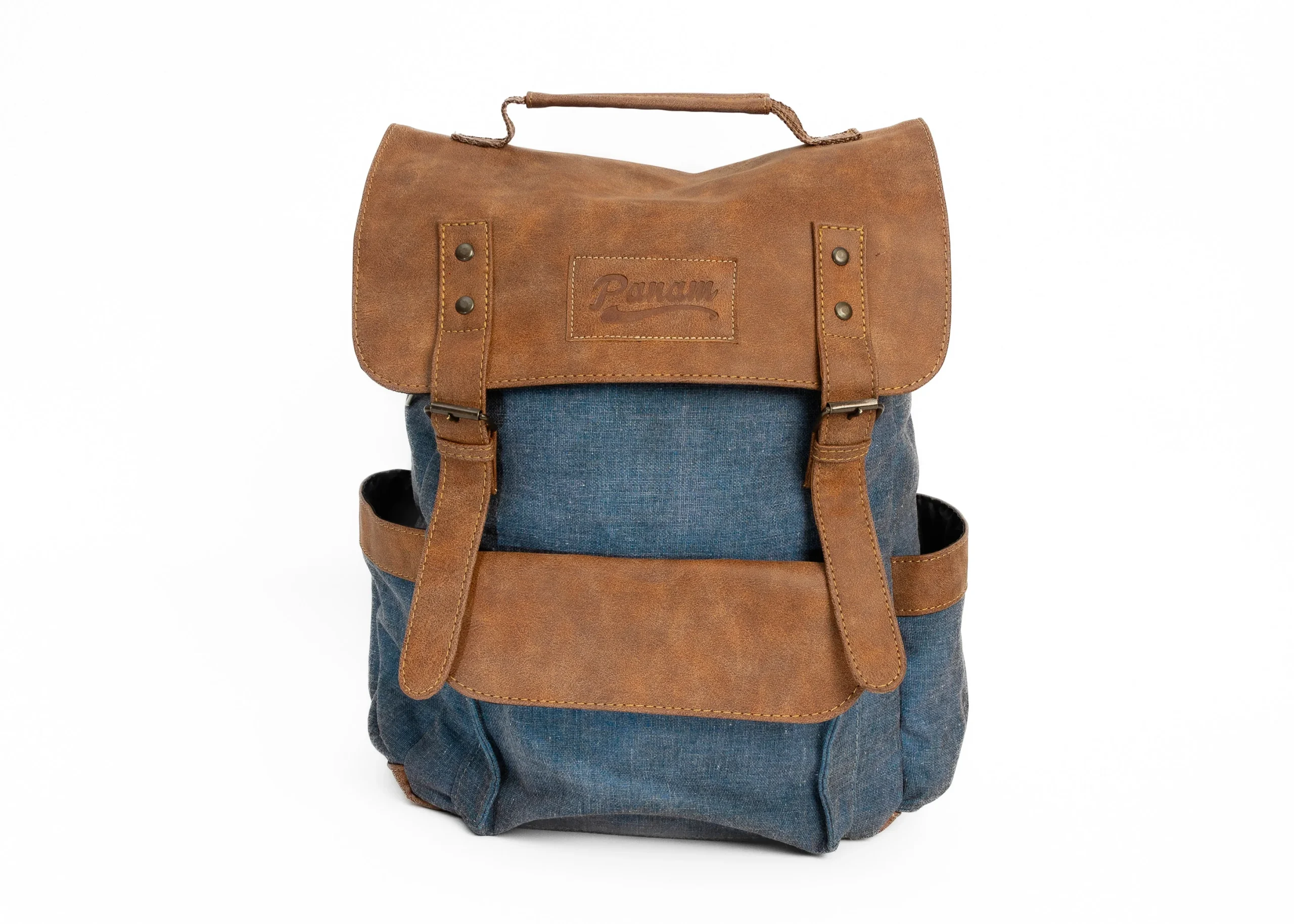 PANAM Mochila Vintage Mezclilla - Imagen 2