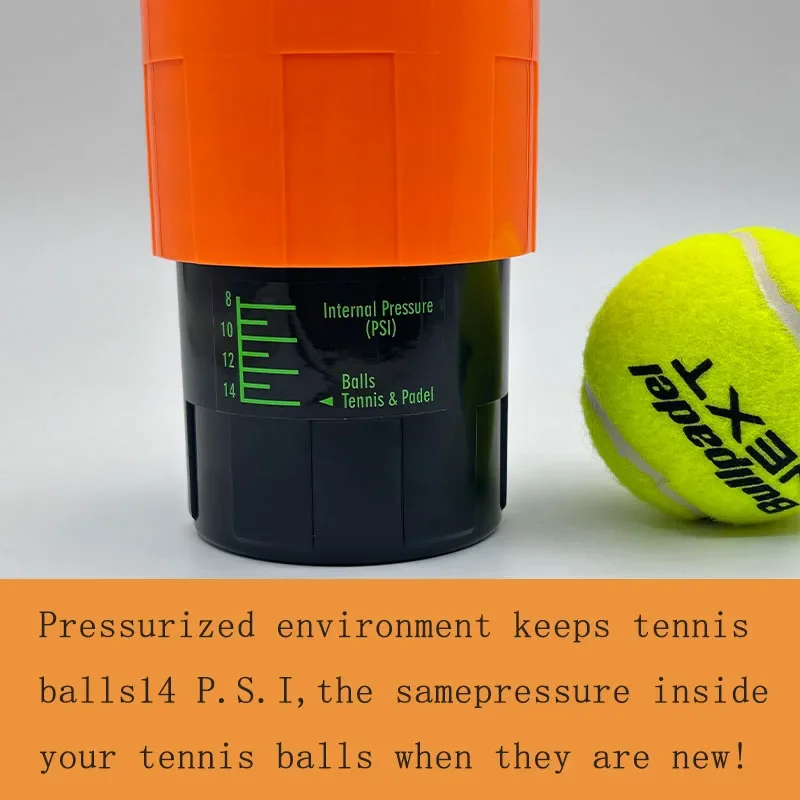 Contenedor y presurizador de pelotas de tenis - Imagen 4