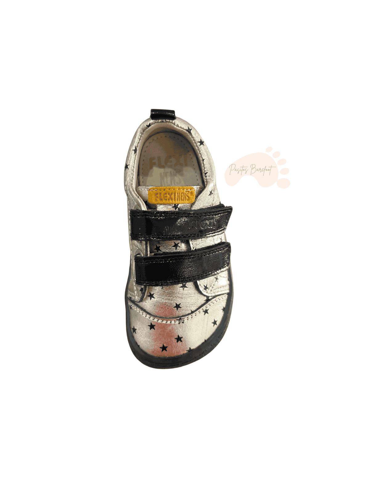 Zapatillas Respetuosas Flexinens Plata Estrellas Brillo 9000-R - Imagen 4