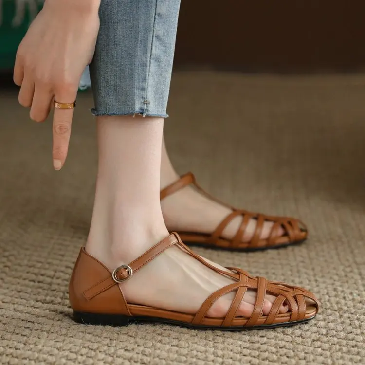 Sandalias romanas con tacón - Imagen 6